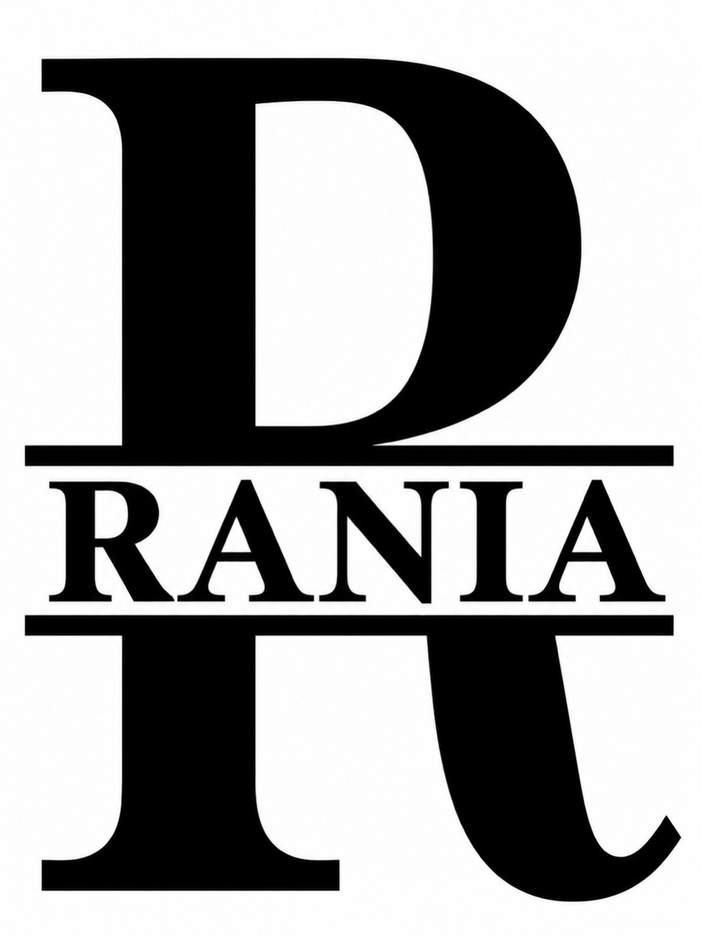 Personalized Initial & Name Decal